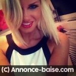 Fille blonde a Annecy pour baiser avec un mec sportif